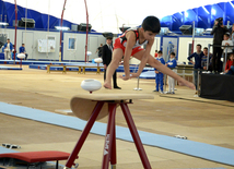 Bakıda kişi idman gimnastikası üzrə çoxnövçülükdə yarışlar başlayıb. Azərbaycan, 5 dekabr 2015